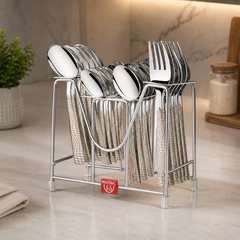 Montavo by FnS Lush Premium 24 Pcs Cutlery Set with Stand
