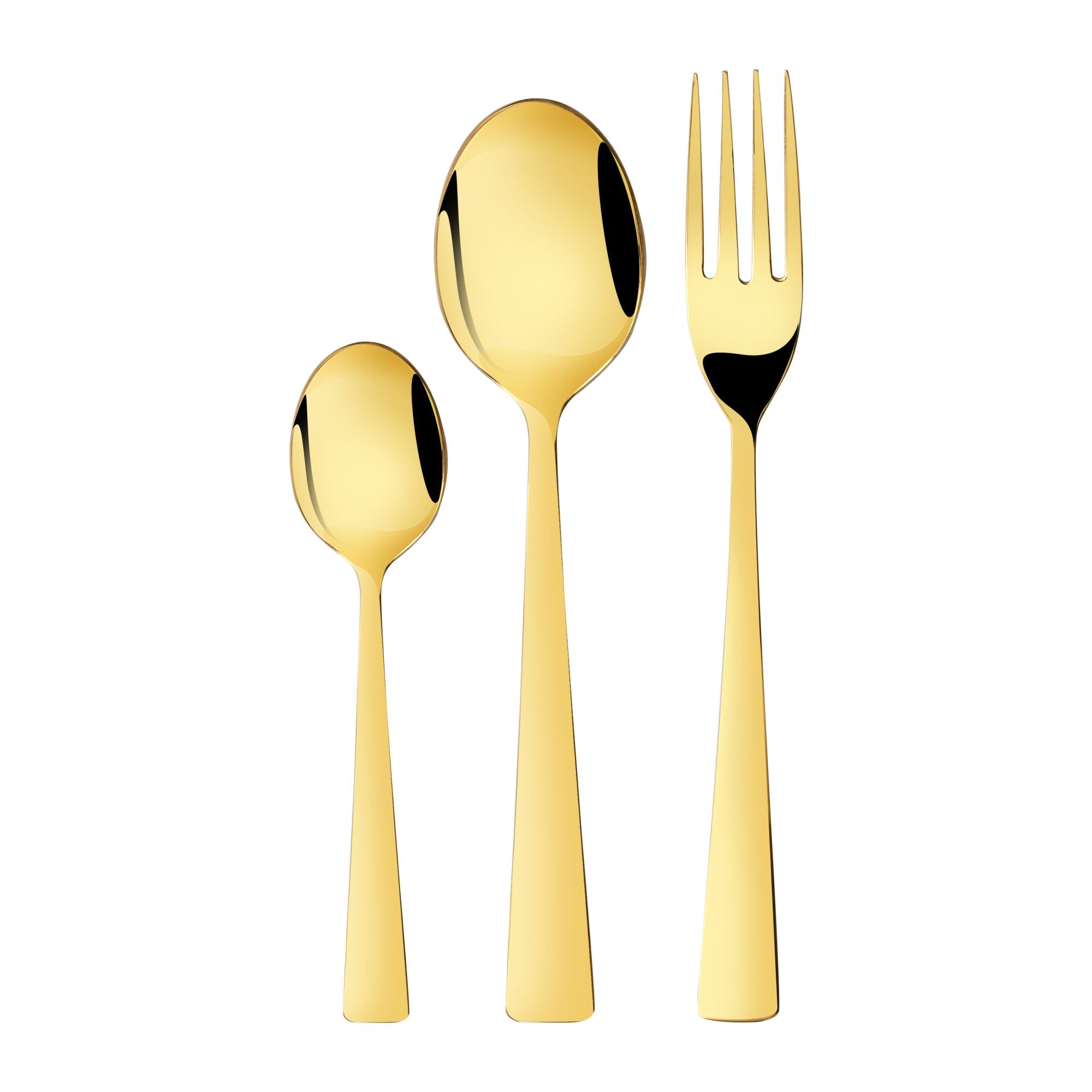 Montavo by FnS Alexa Gold 18 Pc Cutlery Set with Leatherette Box