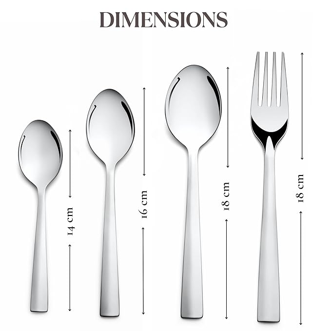 Montavo by FnS Amigo 24-Pc Stainless Steel Cutlery Set with Hanging Stand