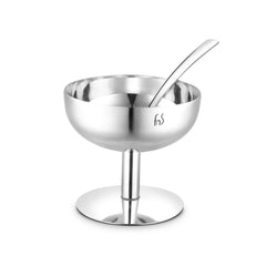 FnS Delight Stainless Steel Ice Cream Cup set of 4