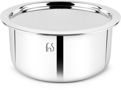 FnS NuChef Cookware Triply Tope 18 CM