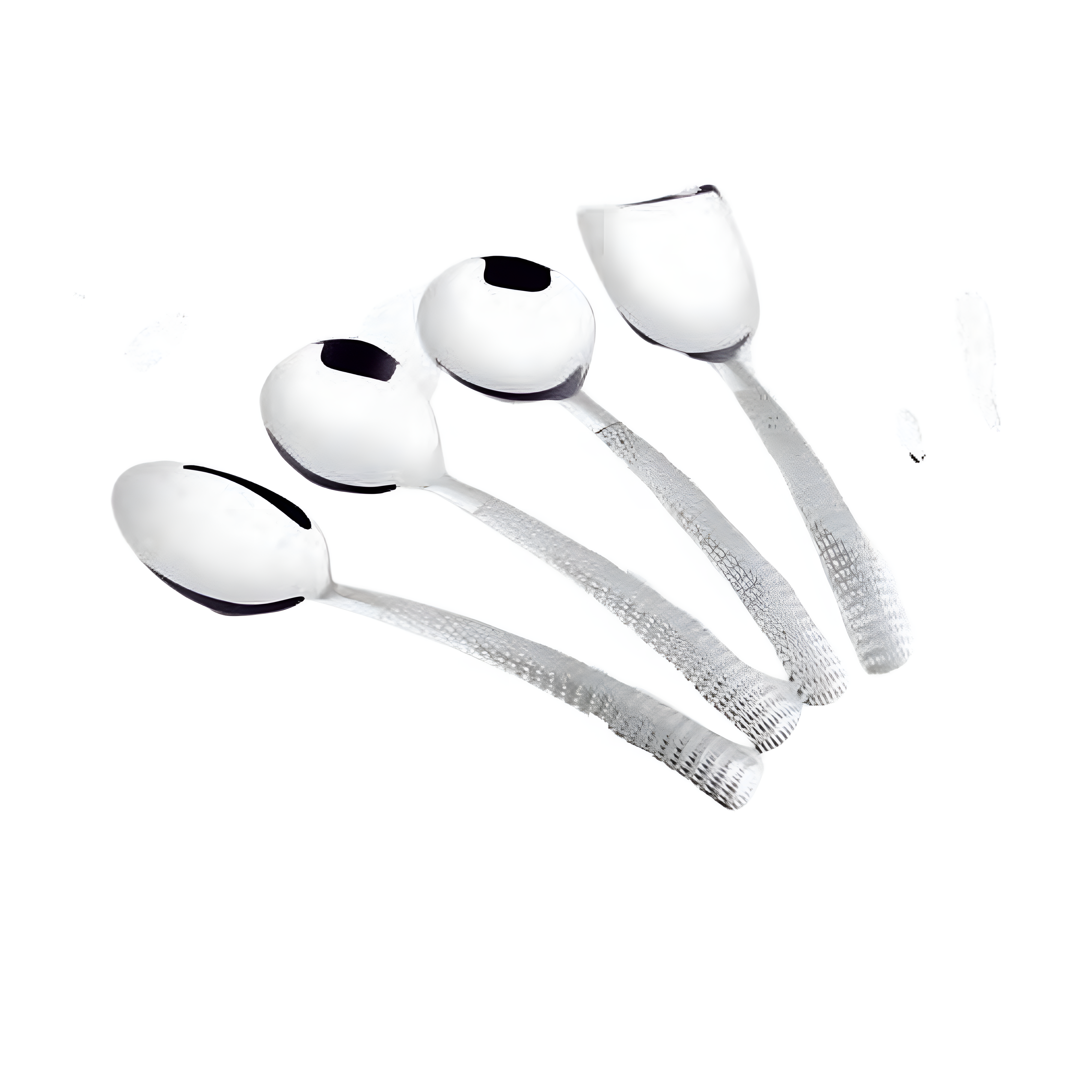 FnS Madrid Stainless Steel 4 PCs Serving Spoon Set