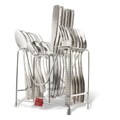 Montavo by FnS Novara Cutlery Set of 24 Pcs with Hanging Stand