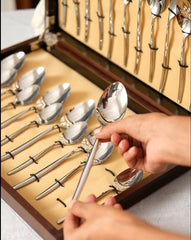 FnS Beau 24 pcs cutlery set with Wooden Box