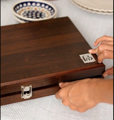 FnS Beau 24 pcs cutlery set with Wooden Box