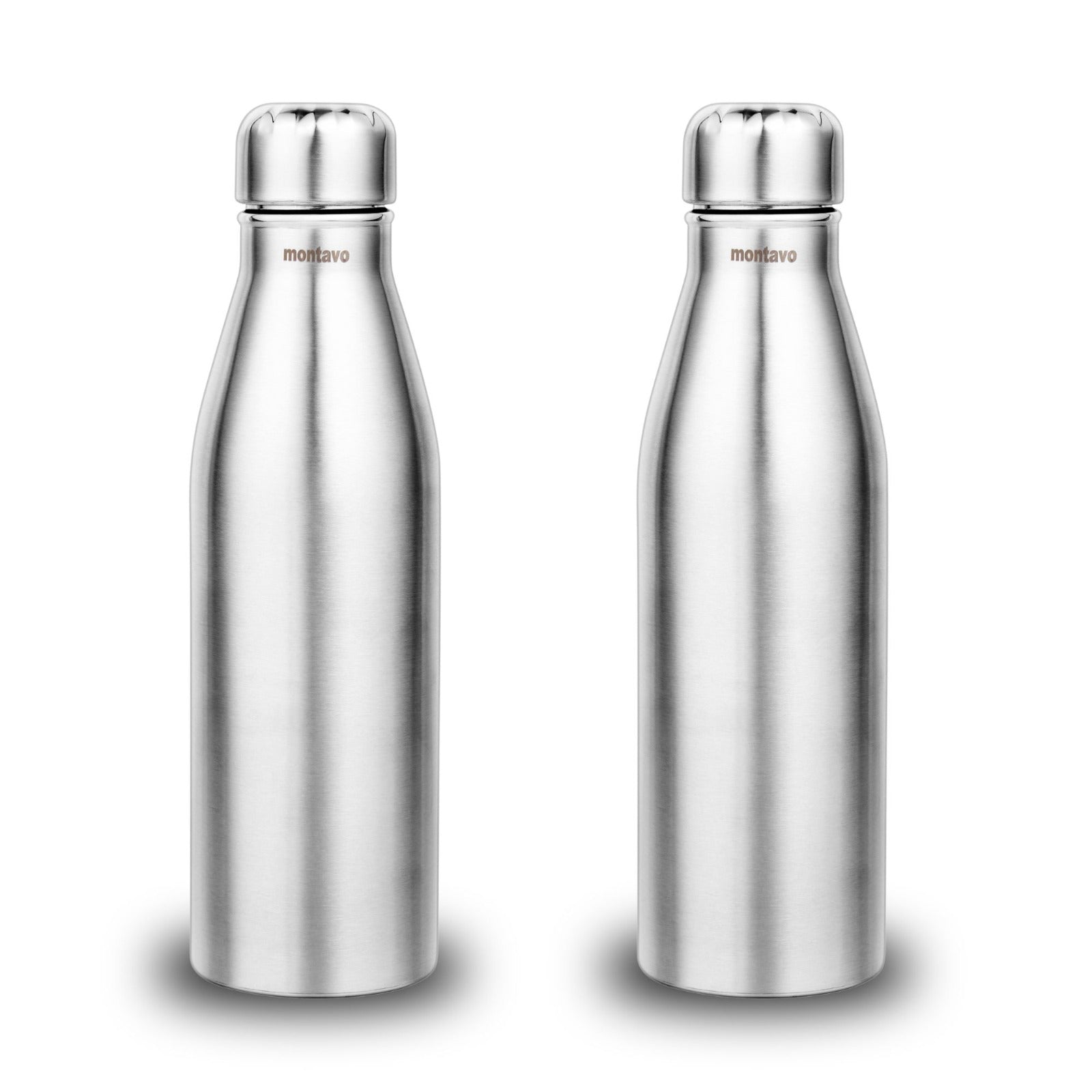 Montavo by FnS Bliss Stainless Steel Water Bottle Set of 2 (Capacity 750 ml)