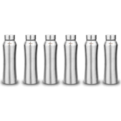Montavo by FnS Oasis Stainless Steel Water Bottle Set of 6 (Capacity 750 ml)
