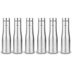 Montavo by FnS Purify Stainless Steel Water Bottle Set of 6 (Capacity 750 ml)