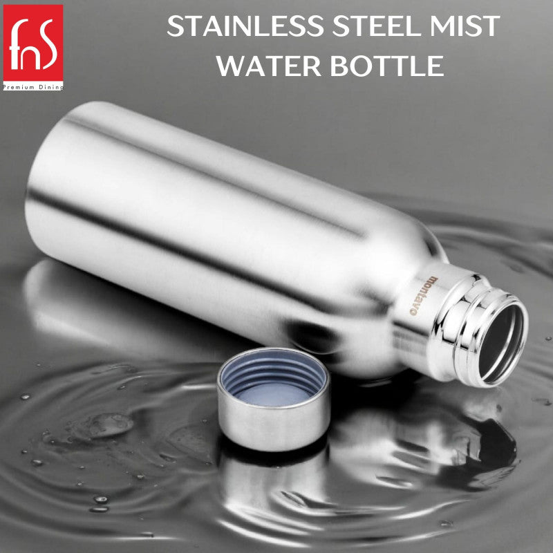 Montavo by FnS Mist Stainless Steel Water Bottle Set of 5 (Capacity 1 ltr)