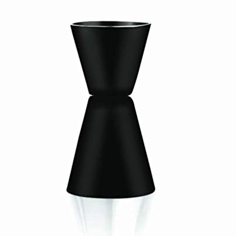 FNS black matte dual jigger peg measure stainless steel cocktail measuring tool