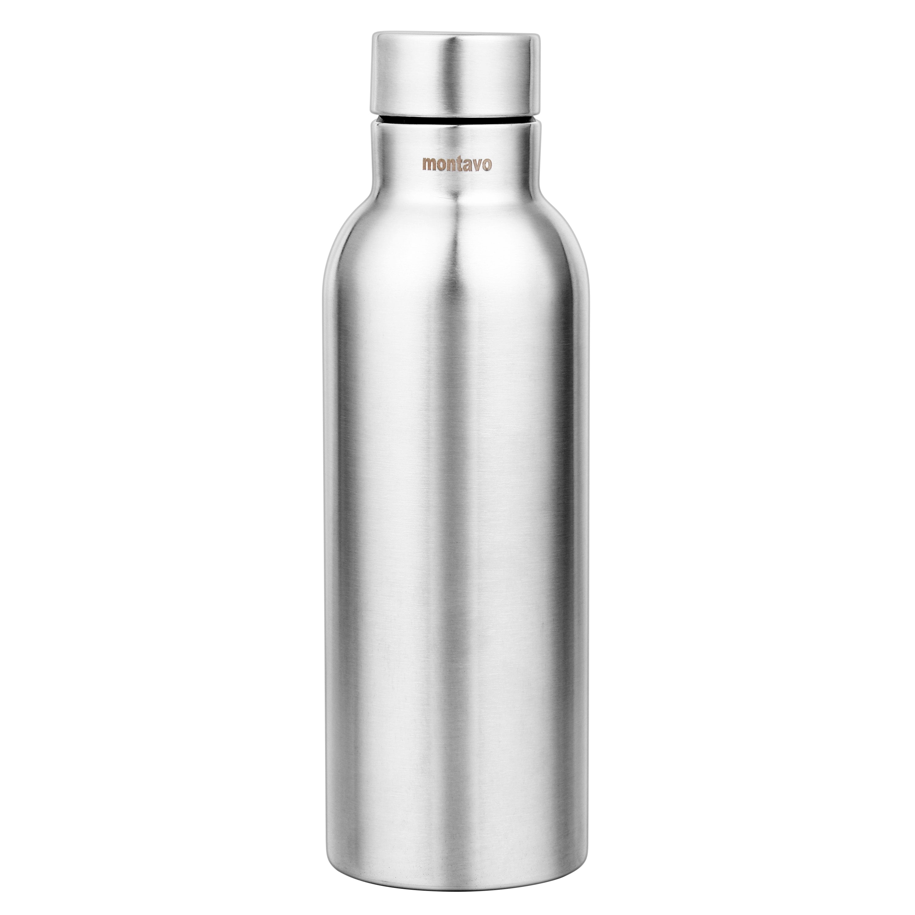 Montavo by FnS Mist Stainless Steel Water Bottle Set of 2 (Capacity 1 ltr)