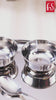 FnS Motif Laser Design Stainless Steel 5 pcs Dinner Thali Set