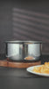 FnS NuChef Cookware Triply Tope 14 CM | Even Heat Distribution, Durable & Rust-Free Cookware