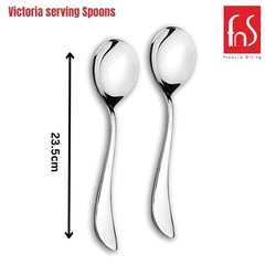 FnS Victoria 2 Pcs Serving Spoon